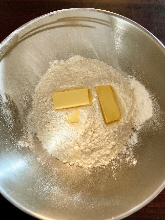 バター20gと粉